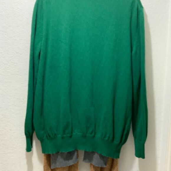 NWT HACHE 100% Virgin Wool  button Front layers Cardigan 46  $770 Italy - Picture 8 of 12